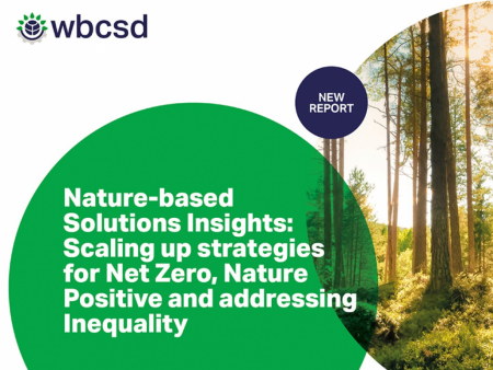 World Business Council for Sustainable Development Report on Nature-based Solutions
