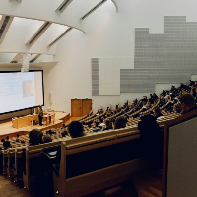 A empty lecture hall